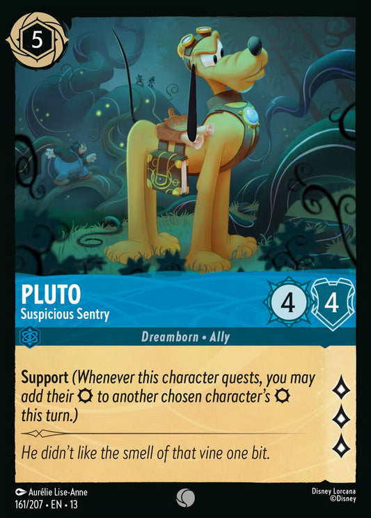Pluto - Suspicious Sentry [161EN13] (Attack of the Vine)