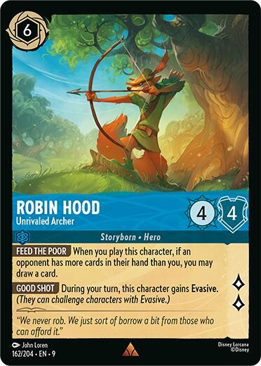 Robin Hood — Unrivaled Archer [162EN9] (Fabled)