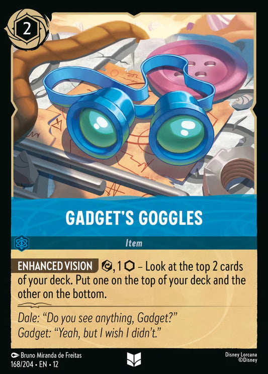 Gadget's Goggles [168EN12] (Wilds Unknown)