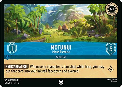 Motunui — Island Paradise [170EN9] (Fabled)