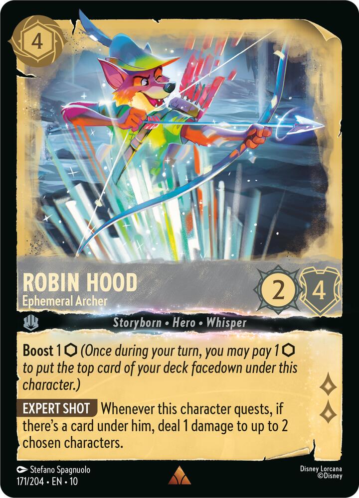 Robin Hood – Ephemeral Archer [171EN10] (Whispers In The Well)