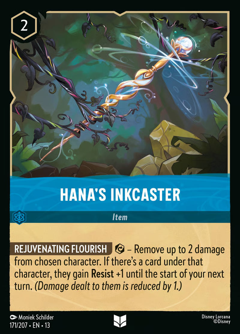 Hana's Inkcaster [171EN13] (Attack of the Vine)