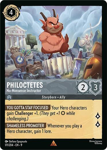 Philoctetes — No-Nonsense Instructor [171EN9] (Fabled)