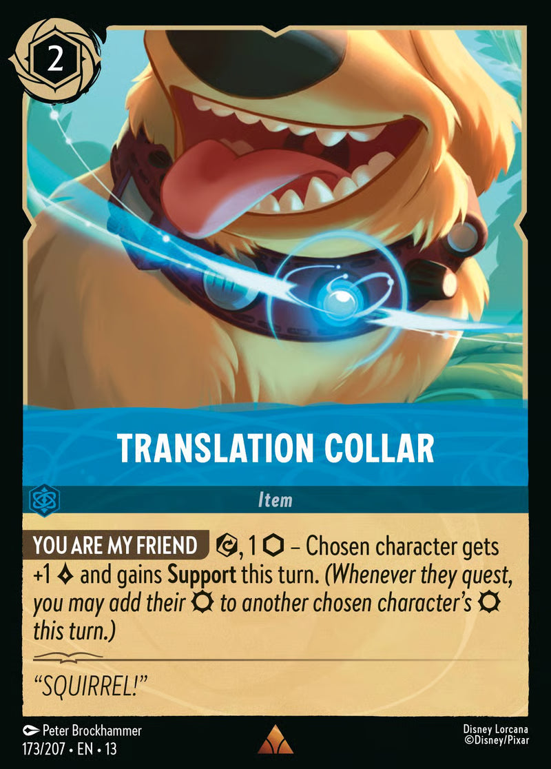 Translation Collar [173EN13] (Attack of the Vine)