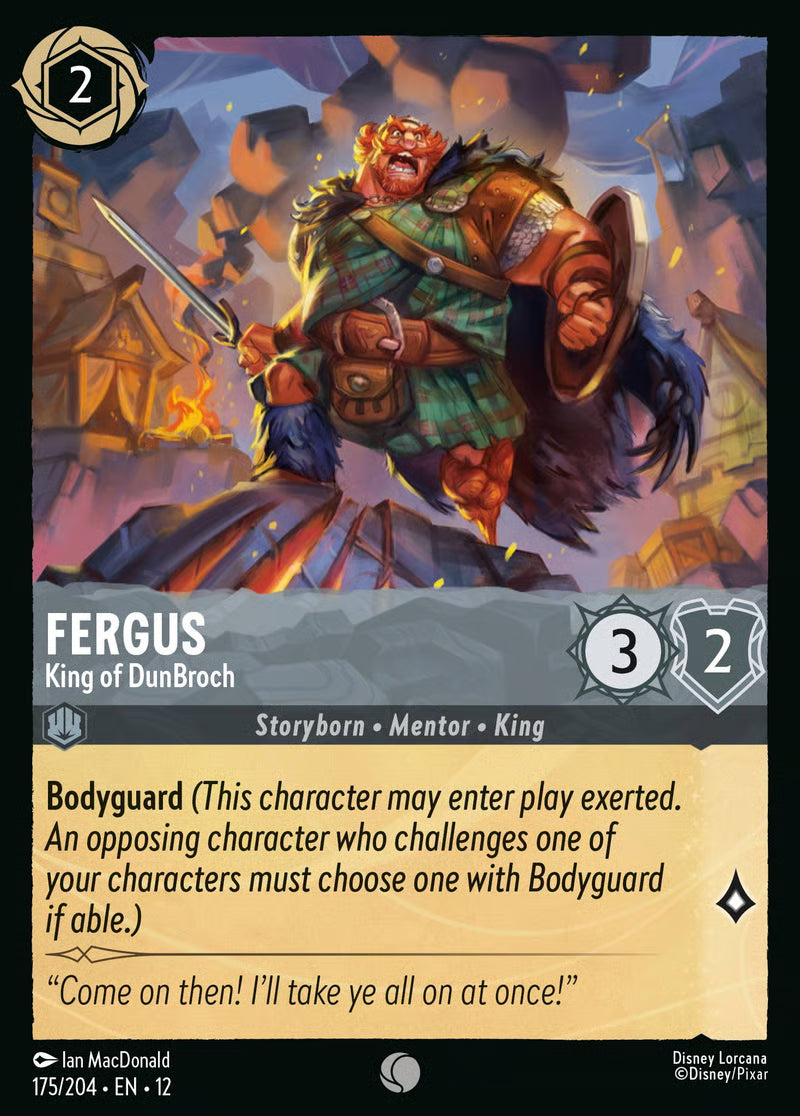Fergus - King of DunBroch [175EN12] (Wilds Unknown)
