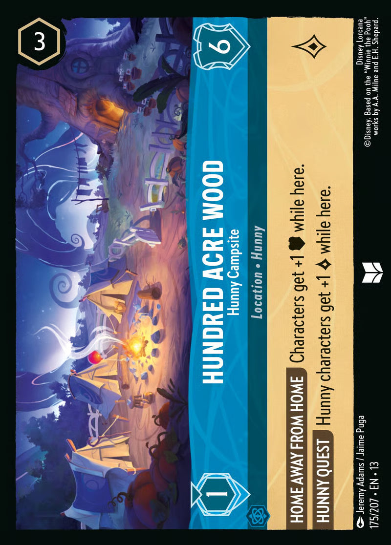 Hundred Acre Wood - Hunny Campsite [175EN13] (Attack of the Vine)