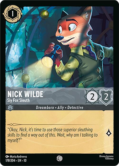 Nick Wilde - Sly Fox Sleuth [178EN10] (Whispers In The Well)