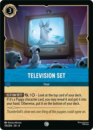 Television Set [178EN8] (Reign of Jafar)