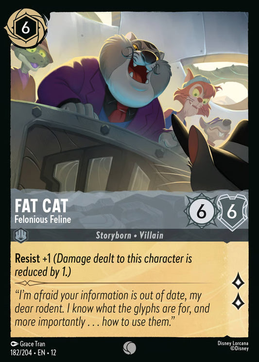 Fat Cat - Felonious Feline [182EN12] (Wilds Unknown)