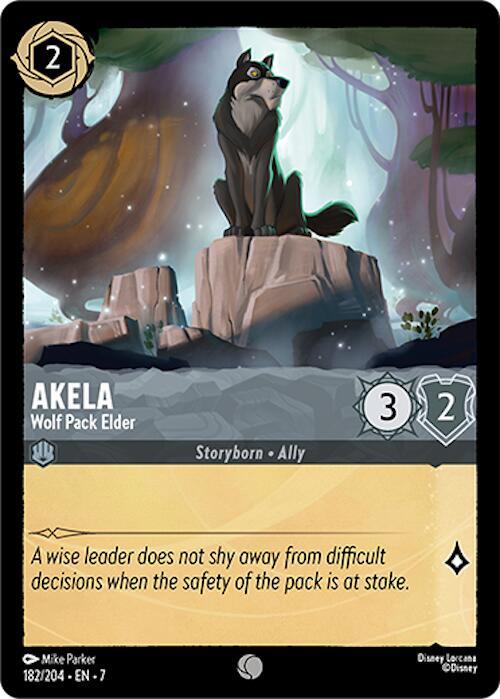 Akela — Wolf Pack Elder [182EN7] Archazia's Island