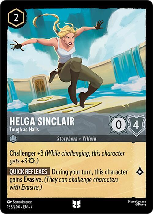 Helga Sinclair — Tough as Nails [183EN7] Archazia's Island