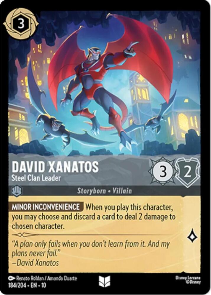 David Xanatos – Steel Clan Leader [184EN10] (Whispers In The Well)