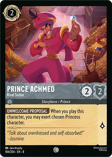 Prince Achmed - Rival Suitor [184EN8] (Reign of Jafar)