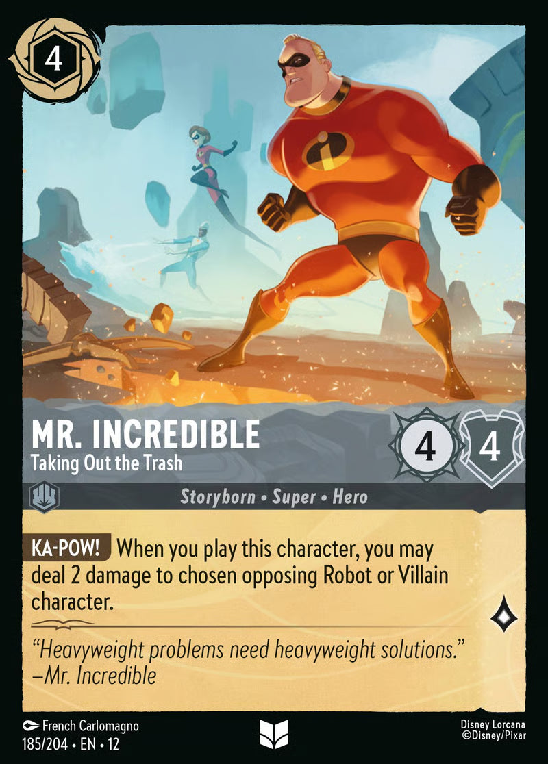 Mr. Incredible - Taking Out the Trash [185EN12] (Wilds Unknown)