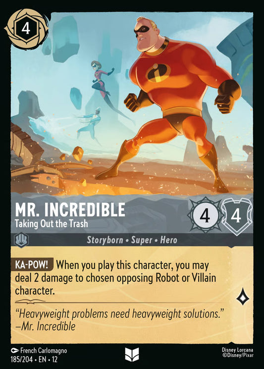 Mr. Incredible - Taking Out the Trash [185EN12] (Wilds Unknown)