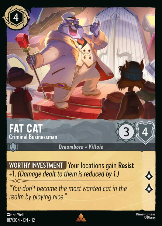 Fat Cat - Criminal Businessman [187EN12] (Wilds Unknown)