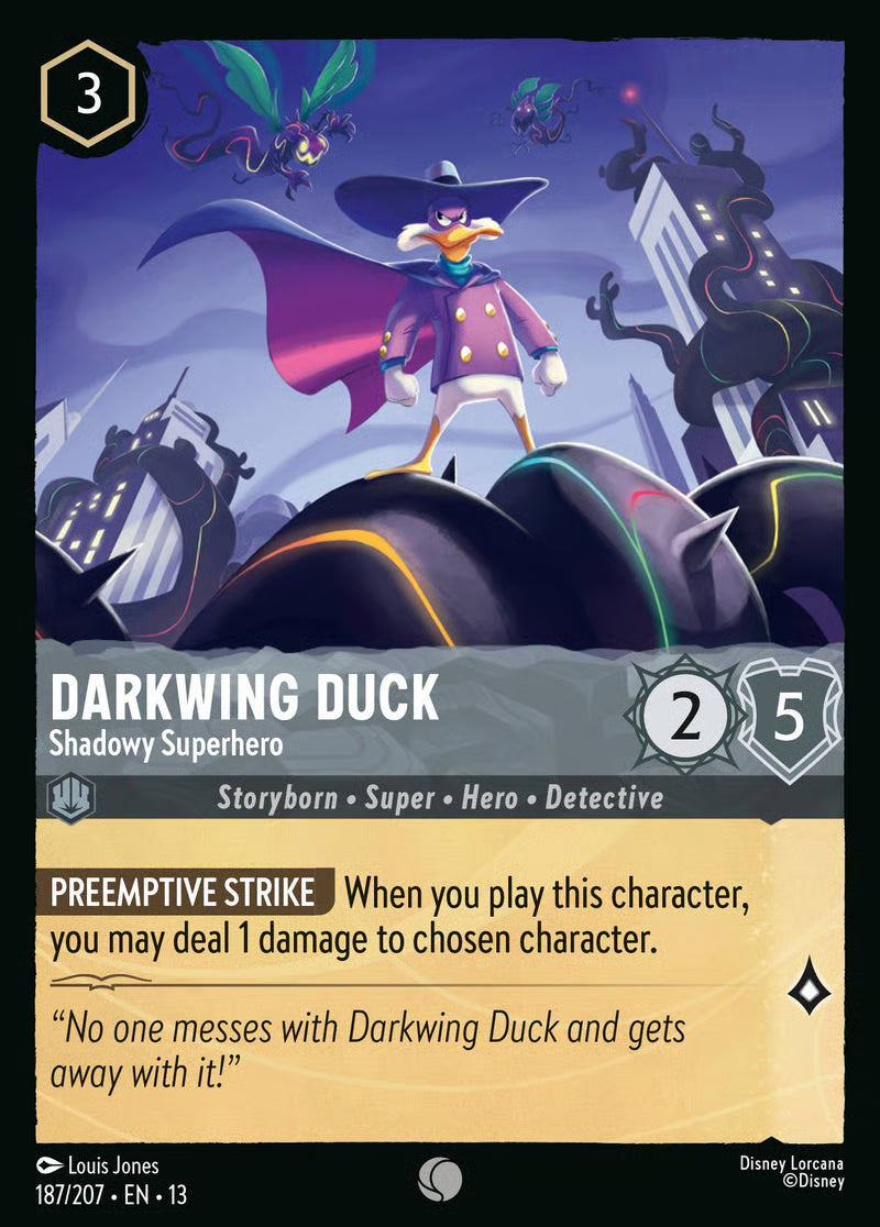 Darkwing Duck - Shadowy Superhero [187EN13] (Attack of the Vine)