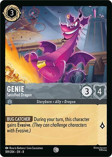 Genie - Satisfied Dragon [189EN8] (Reign of Jafar)