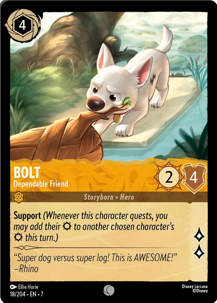 Bolt – Dependable Friend [18EN7] (Archazia's Island)