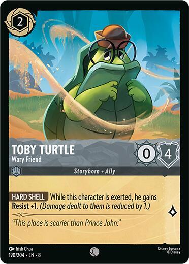 Toby Turtle - Wary Friend [190EN8] (Reign of Jafar)