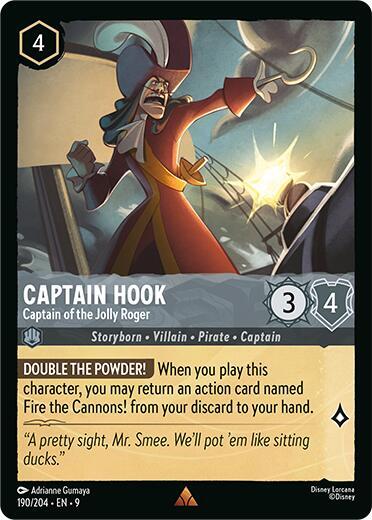 Captain Hook — Captain of the Jolly Roger [190EN9] (Fabled)