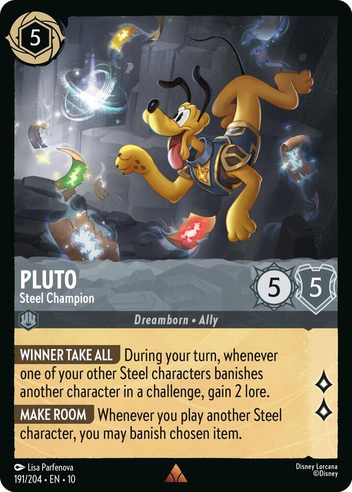 Pluto – Steel Champion [191EN10] (Whispers In The Well)