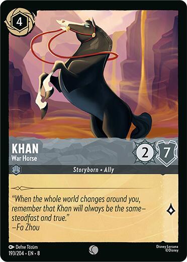 Khan - War Horse [193EN8] (Reign of Jafar)