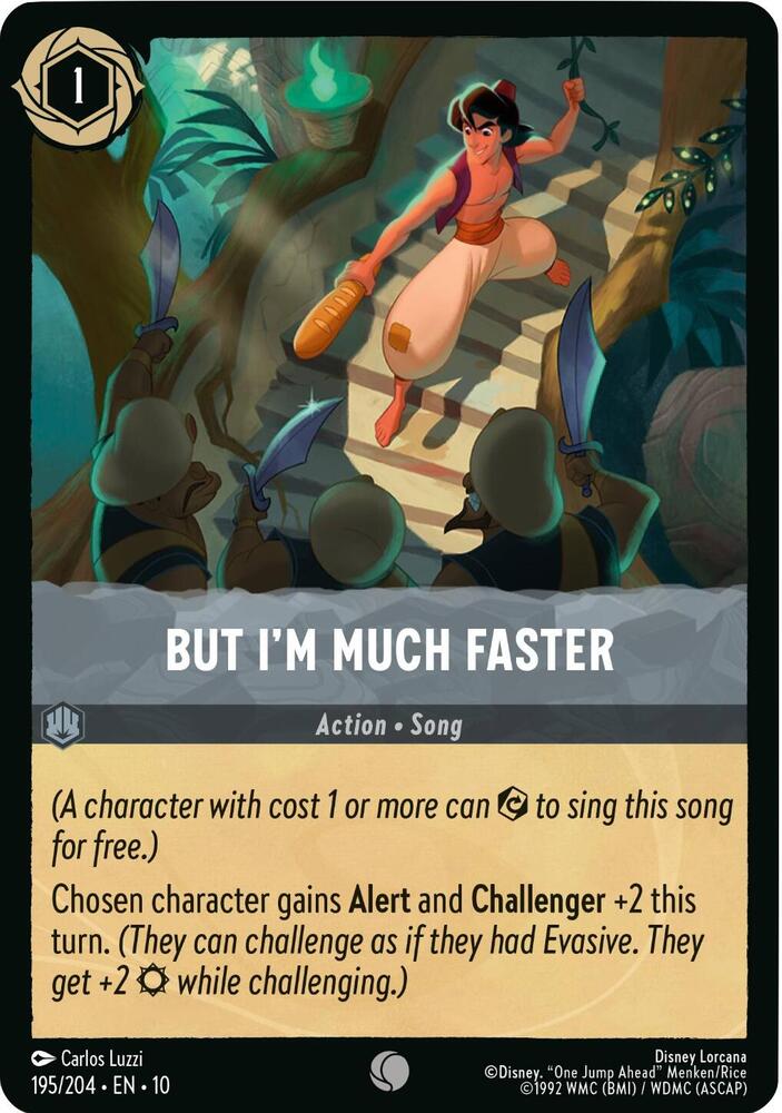 But I'm Much Faster [195EN10] (Whispers In The Well)