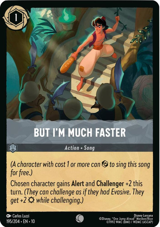 But I'm Much Faster [195EN10] (Whispers In The Well)