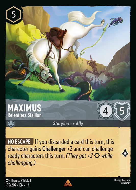 Maximus - Relentless Stallion [195EN13] (Attack of the Vine)