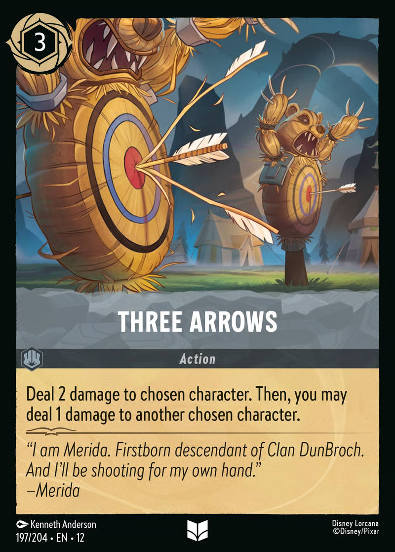 Three Arrows [197EN12] (Wilds Unknown)