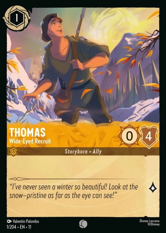 Thomas — Wide-Eyed Recruit [1EN11] Winterspell