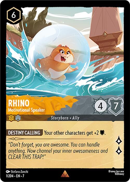 Rhino — Motivational Speaker [1EN7] (Archazia's Island)