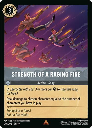 Strength of a Raging Fire [201EN9] (Fabled)