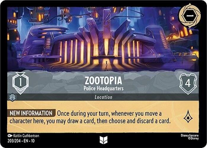 Zootopia – Police Headquarters [203EN10] (Whispers In The Well)