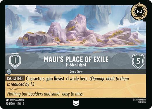 Maui’s Place of Exile — Hidden Island [204EN9] (Fabled)
