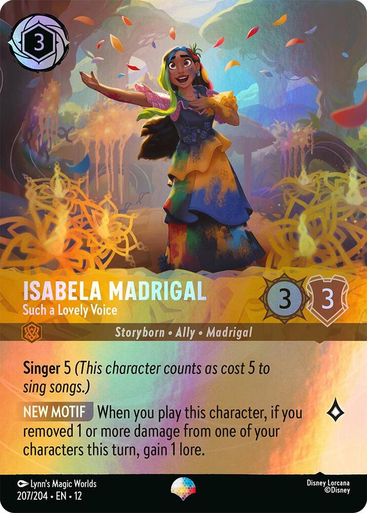 Isabela Madrigal - Such a Lovely Voice (Epic) [207/204] (Wilds Unknown)