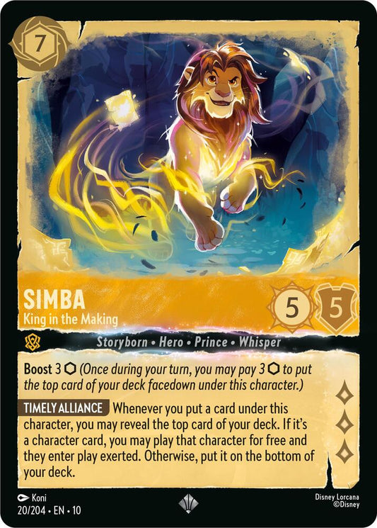 Simba - King in the Making [20EN10] (Whispers In The Well)