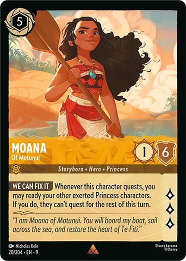 Moana — Of Motunui [20EN9] (Fabled)