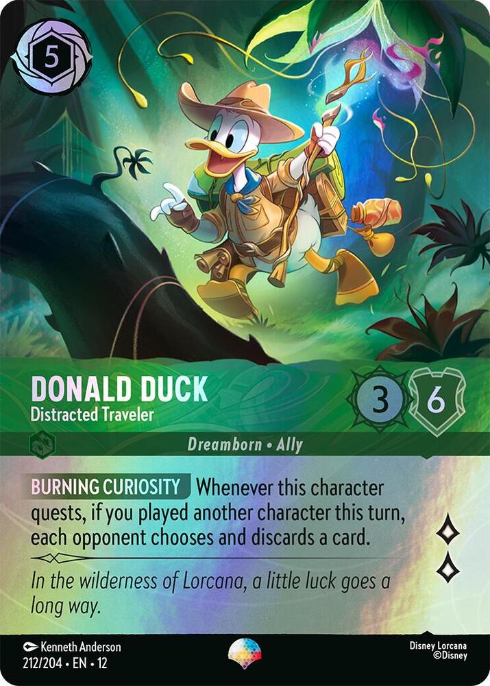 Donald Duck - Distracted Traveler (Epic) [212/204] (Wilds Unknown)