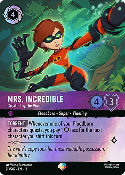Mrs. Incredible - Created by the Vine (Epic) [213/207] (Attack of the Vine!)