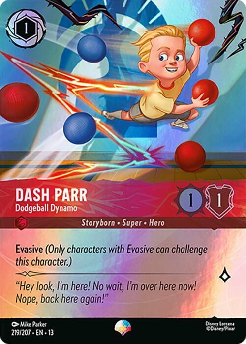 Dash Parr - Dodgeball Dynamo (Epic) [219/207] (Attack of the Vine!)