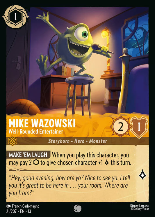 Mike Wazowski - Well-Rounded Entertainer [21EN13] (Attack of the Vine)