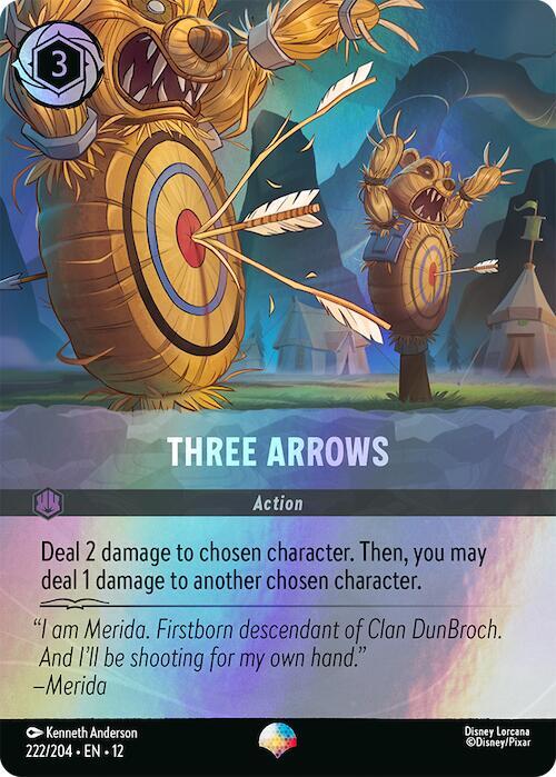 Three Arrows (Epic) [222/204] (Wilds Unknown)