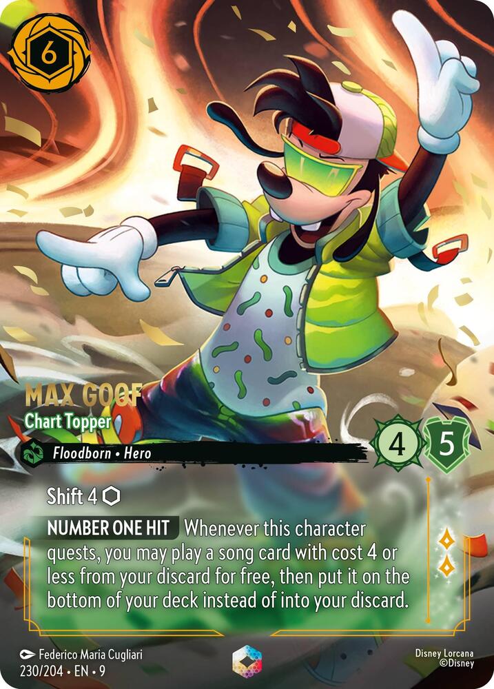 Max Goof - Chart Topper (Enchanted) [230/204] (Fabled) Foil