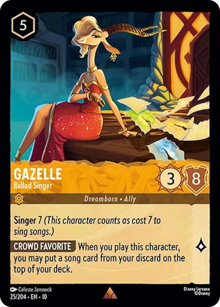 Gazelle - Ballad Singer [25EN10] (Whispers In The Well)