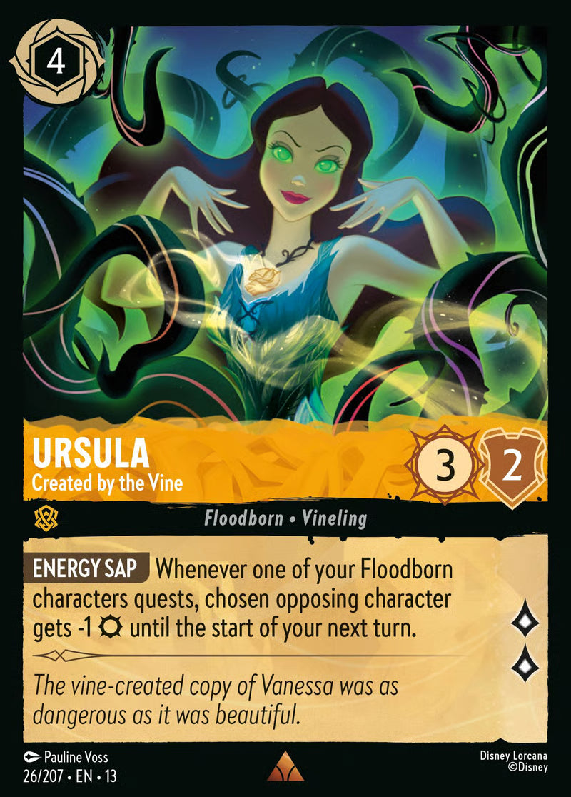 Ursula - Created by the Vine [26EN13] (Attack of the Vine)