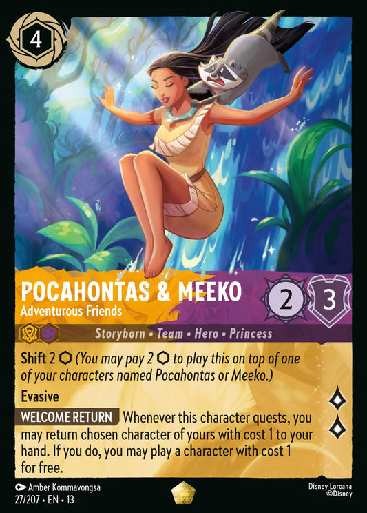 Pocahontas & Meeko - Adventurous Friends [26/207] (Attack of the Vine!)