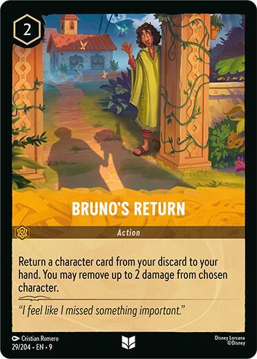 Bruno’s Return [29EN9] (Fabled)