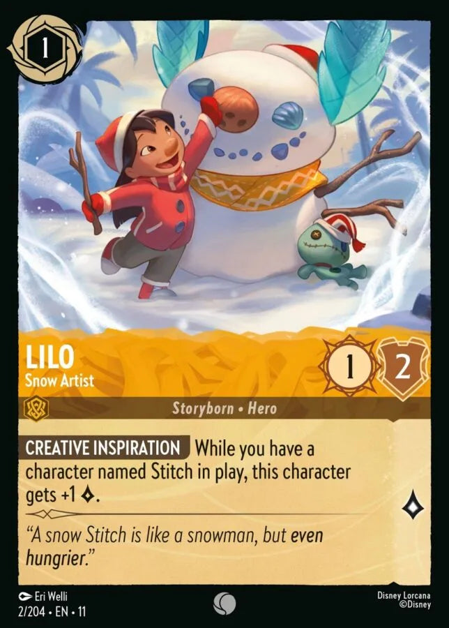 Lilo — Snow Artist [2EN11] Winterspell